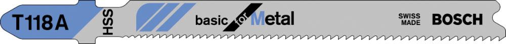 Bosch Stichsägeblatt T 118 A Pack a 5 Stück Bosch Stichsägeblatt T 118 A Pack a 5 Stück
