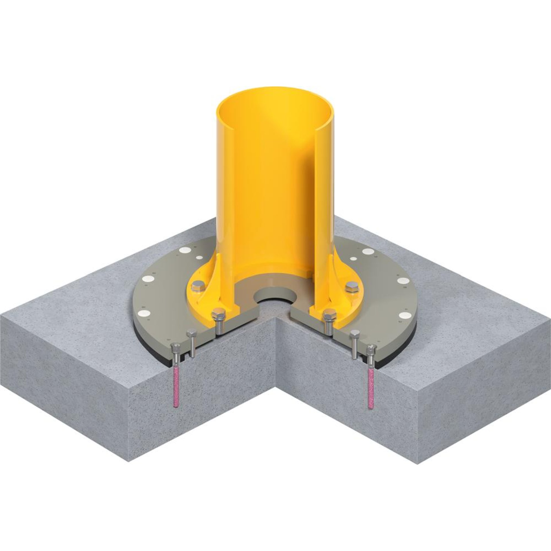 Säulenschwenkkran Typ US 80 kg Ausladung 2895 mm