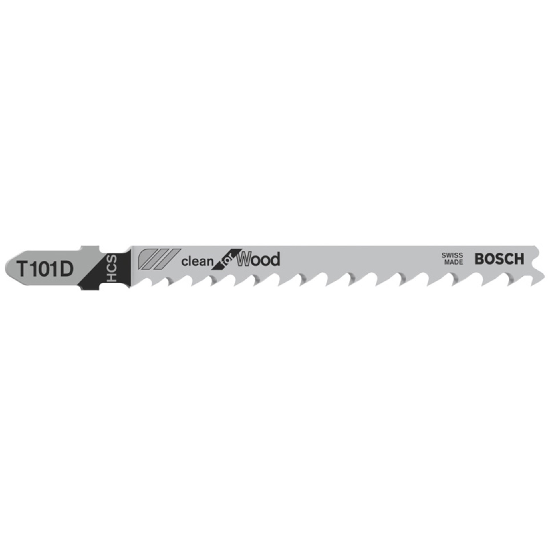 Stichsägeblatt T 101 D Clean for Wood, 100er-Pack