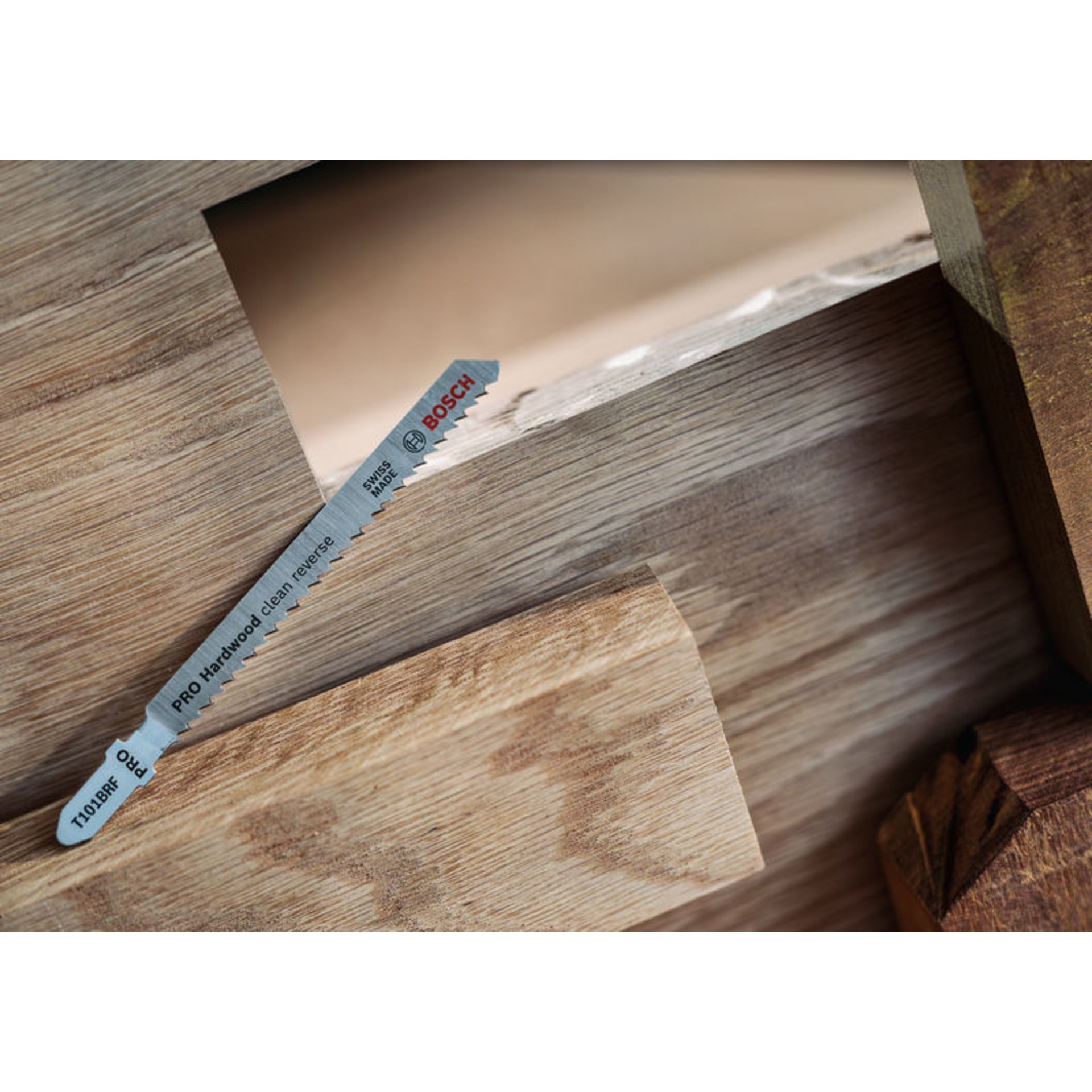 PRO Hardwood clean reverse T101BRF Stichsägeblatt, 100 mm, 5-tlg.