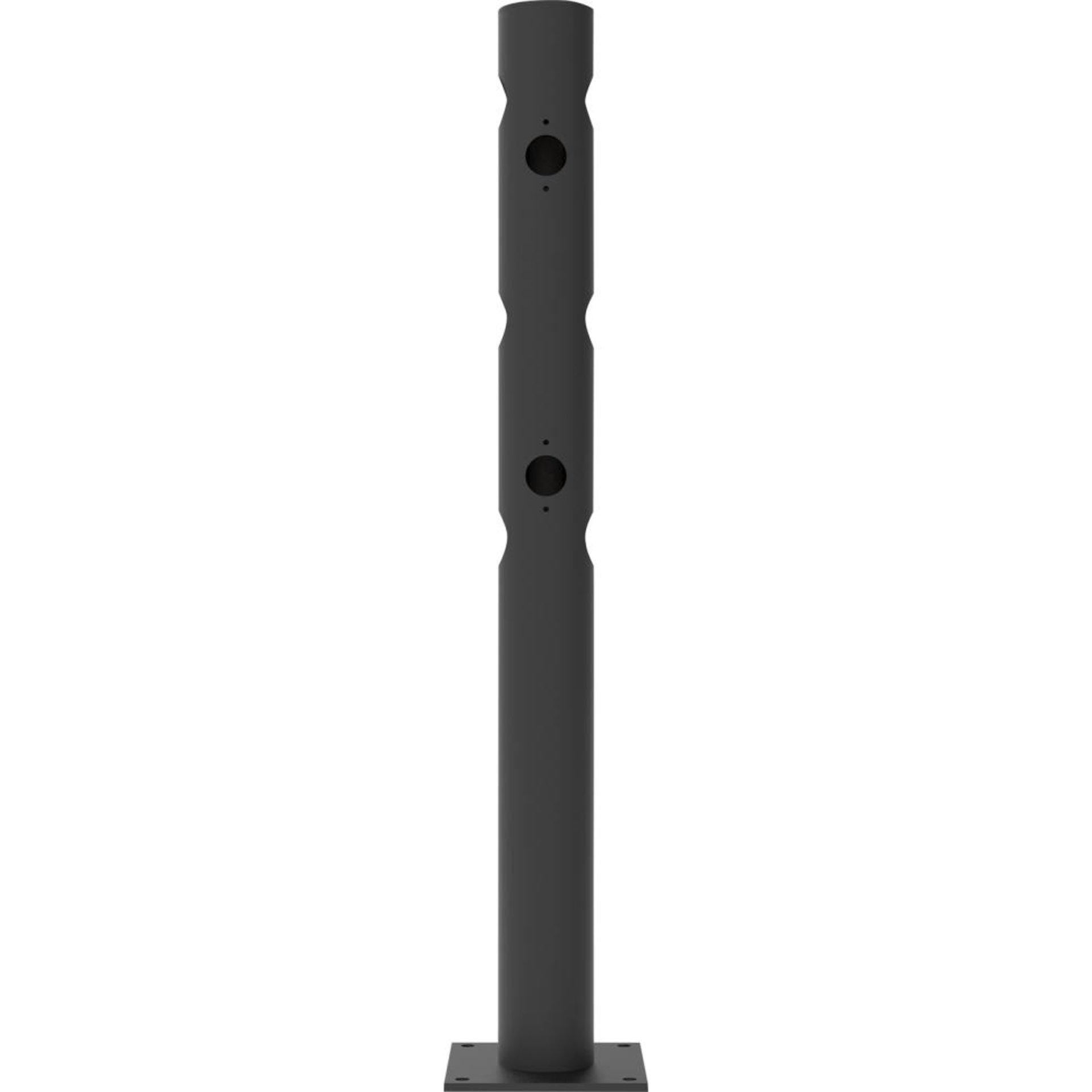 T-Pfosten Delta für Schwingtür JULIET H1200xD110 mm schwarz