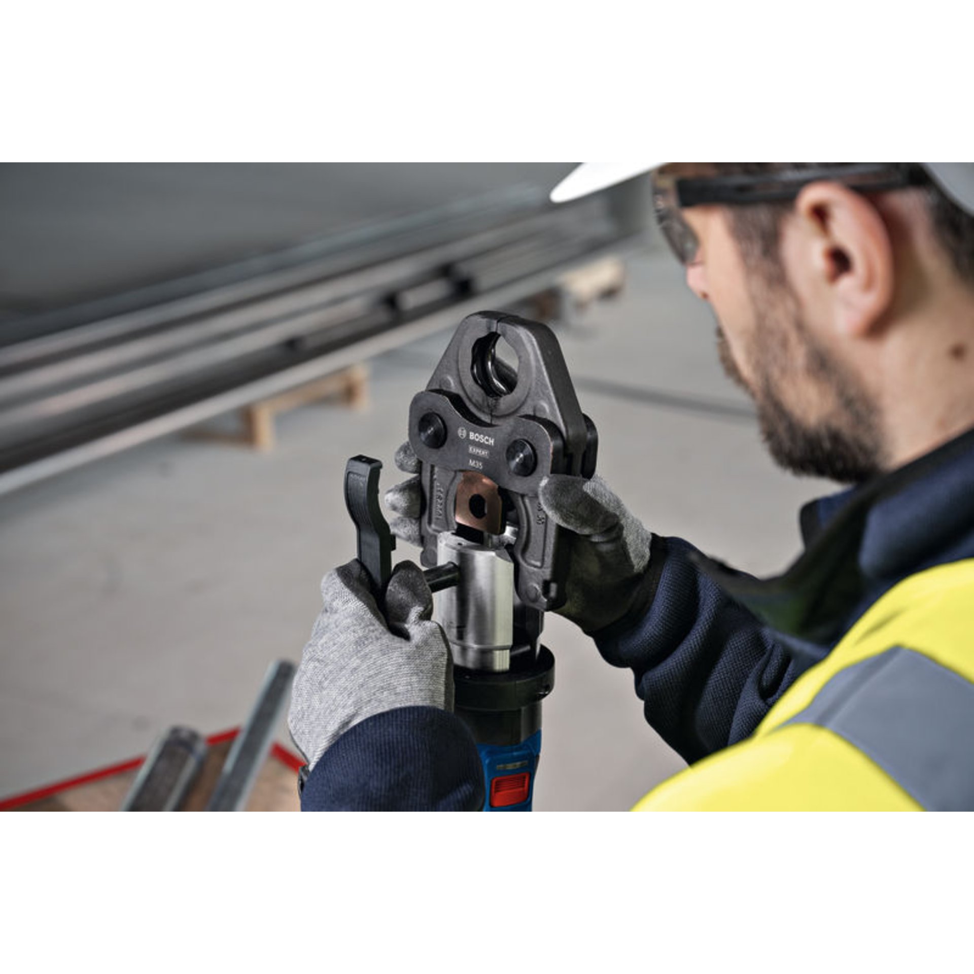 Akku-Presswerkzeug GPT 18V-32, 1 x XL-BOXX, Kit M