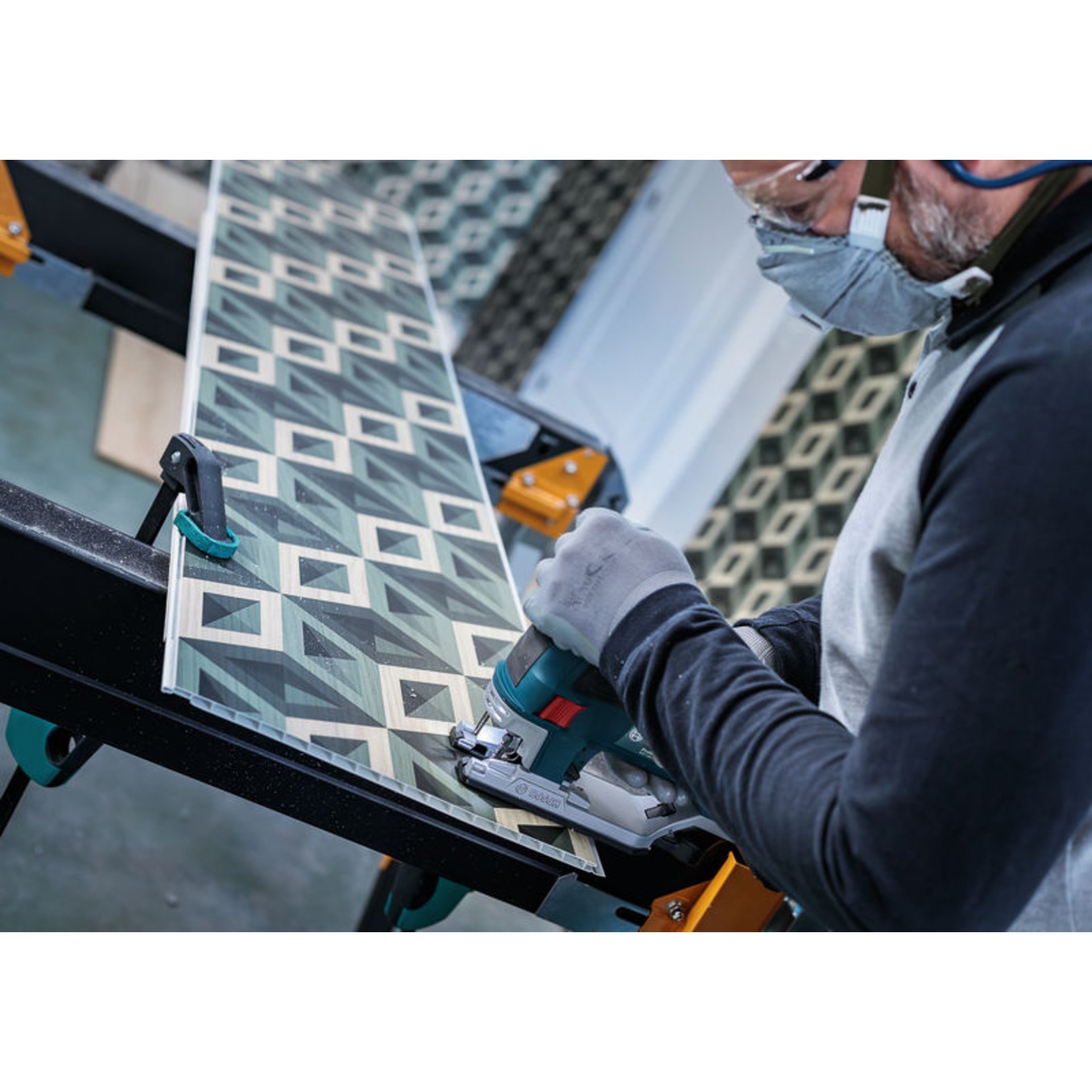 PRO Plastics PVC clean T102H Stichsägeblatt, 100 mm, 3-tlg.