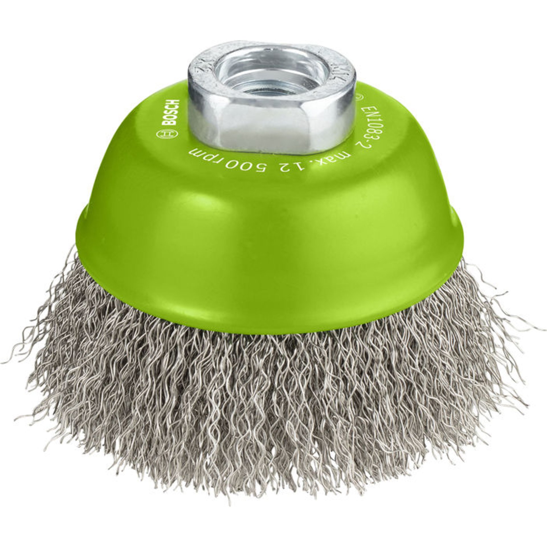 PRO Stainless Steel clean Topfbürste, 75 x 0,3 mm, Gewinde