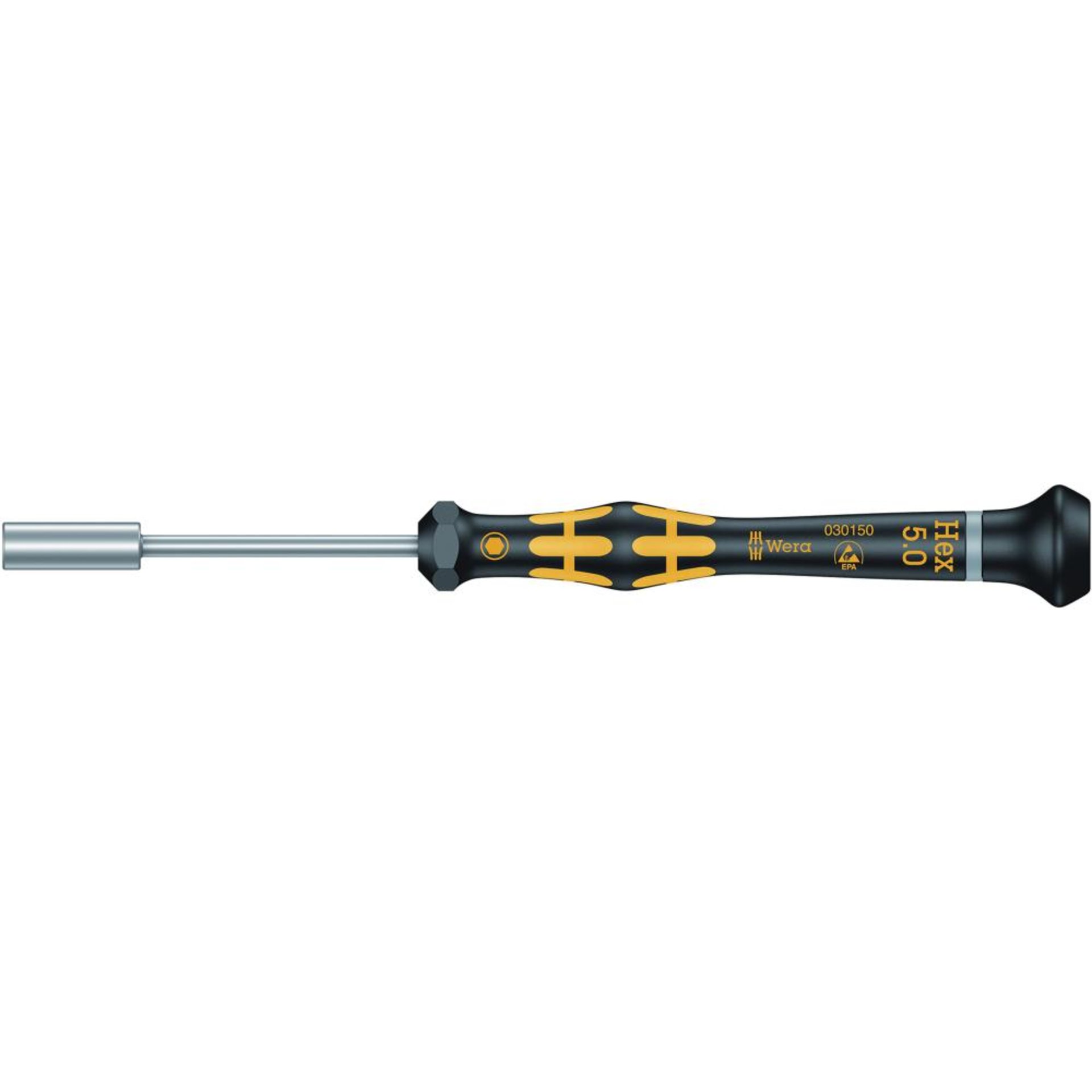 Elektronik- Steckschlüssel ESD 5x60mm Wera