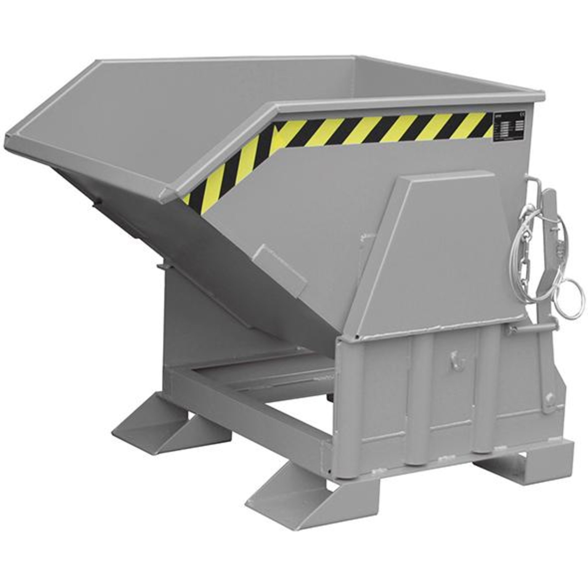 Kippbehälter BK 300 l B850xT1150xH945 mm RAL7005 Tragkraft 750kg