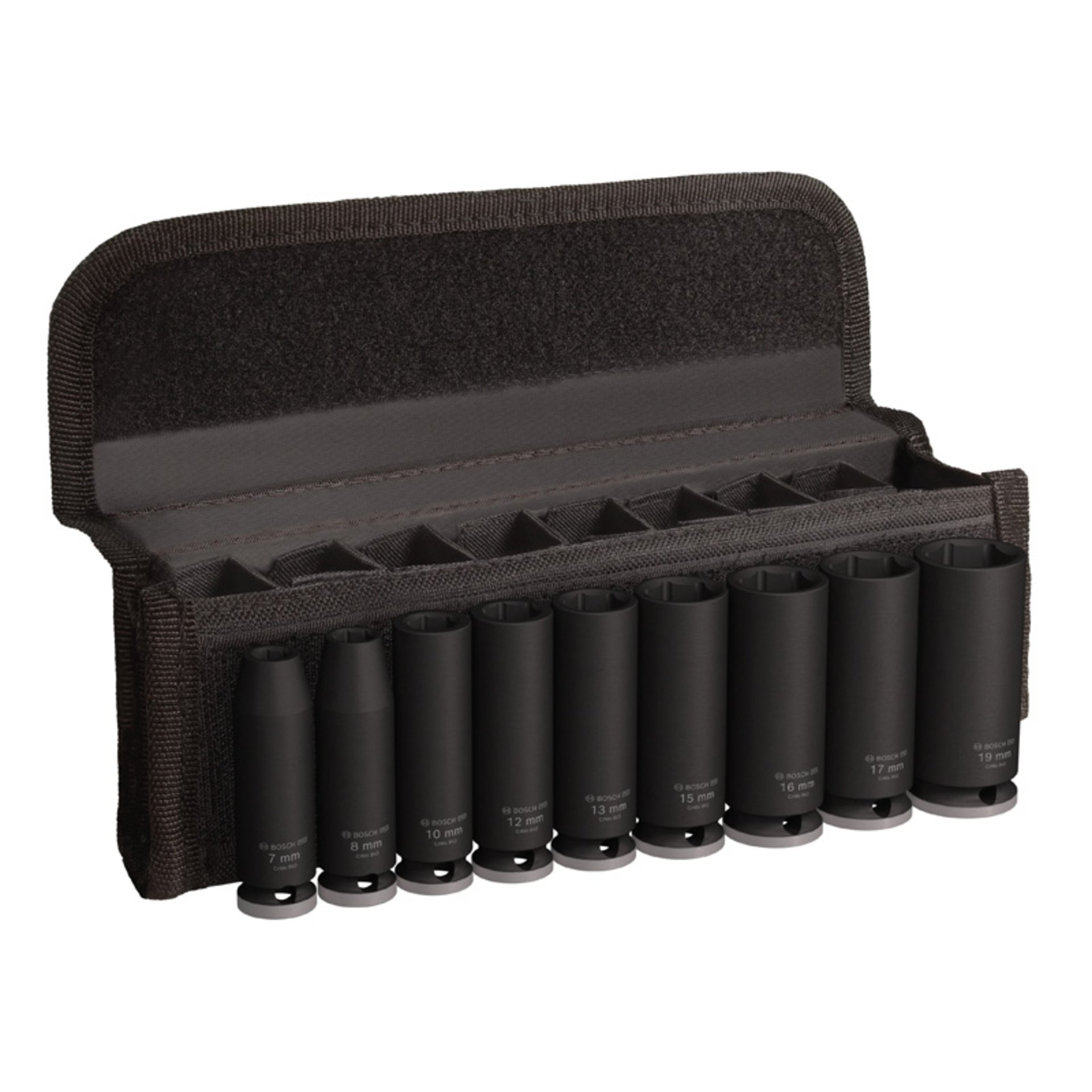 PRO Impact Steckschlüsselsatz Set, 3/8", tief, 9-tlg.