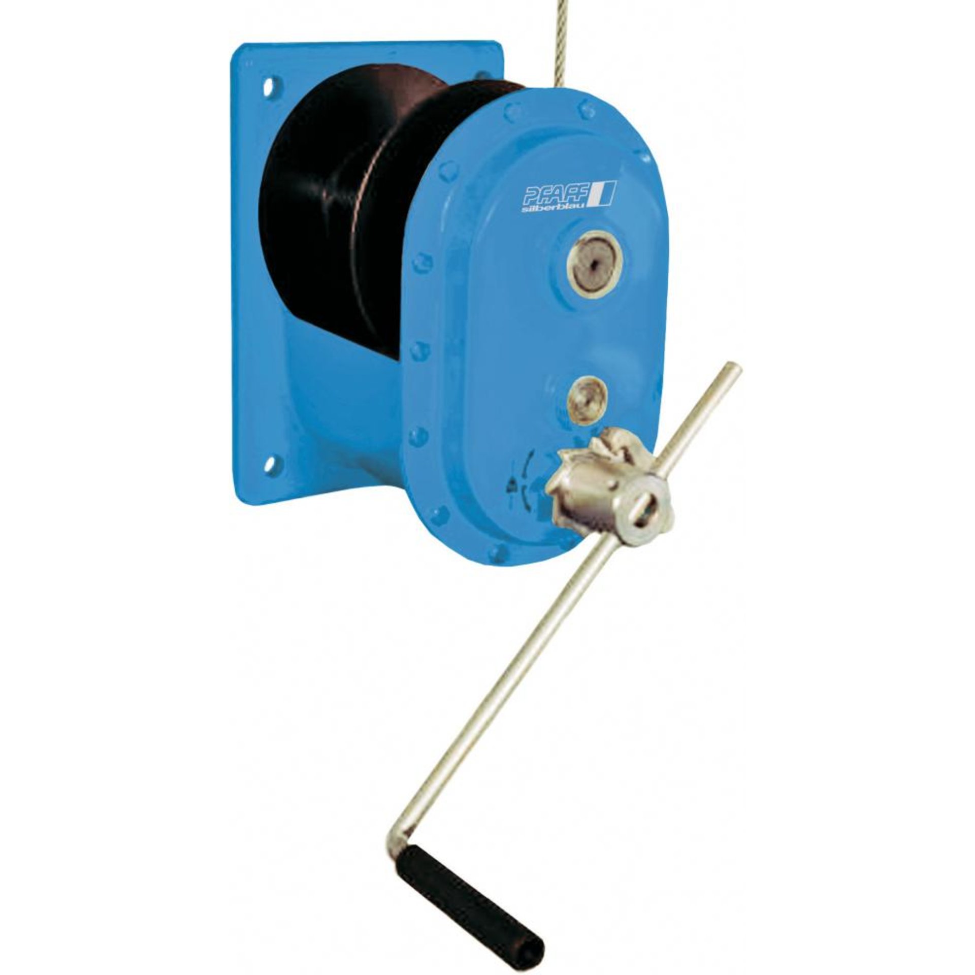 Handseilwinde mit Stirnrad-Getriebe
