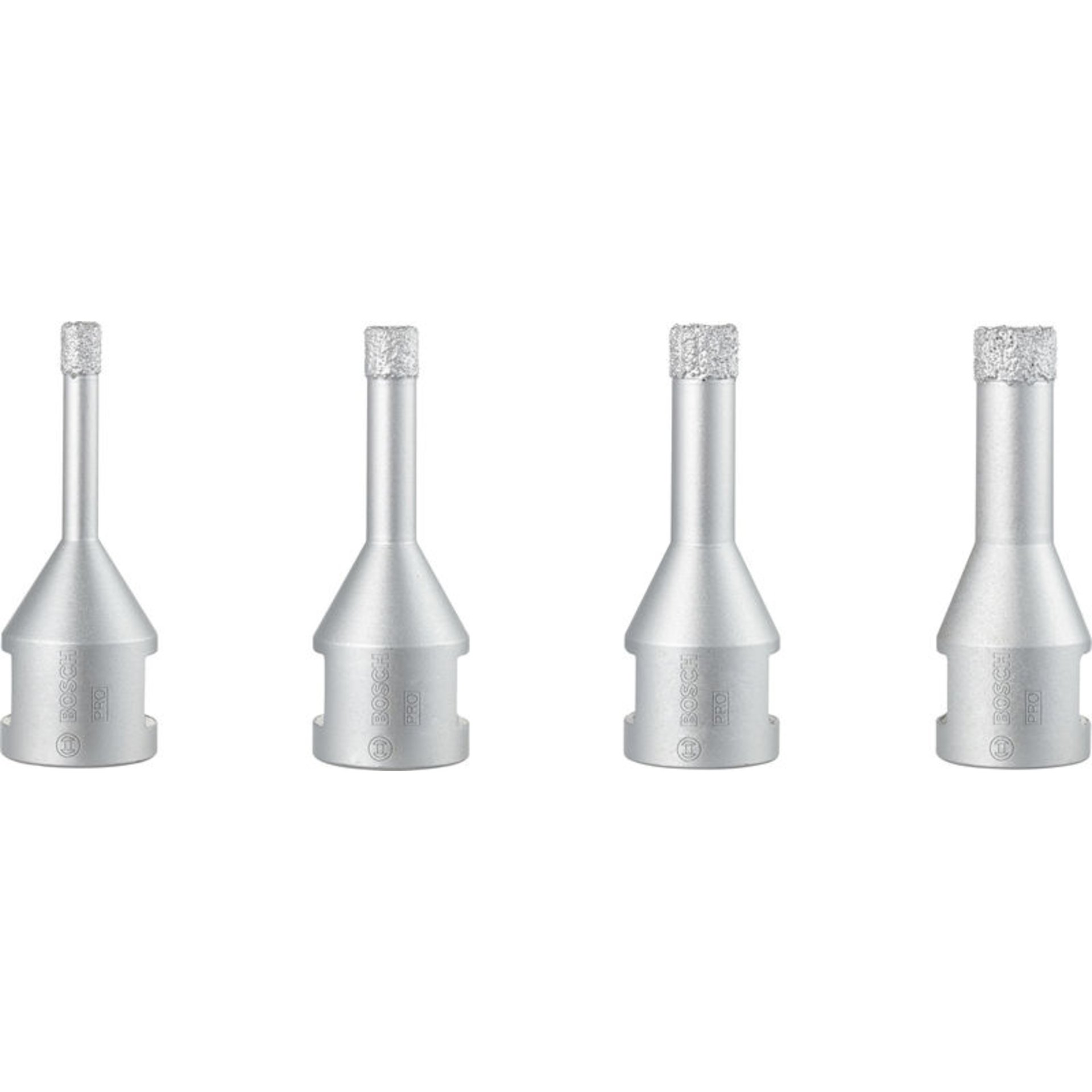 PRO Ceramic dry M14 Trockenbohrkronen-Set, 6/8/10/12,0 x 30 mm, 4-tlg.