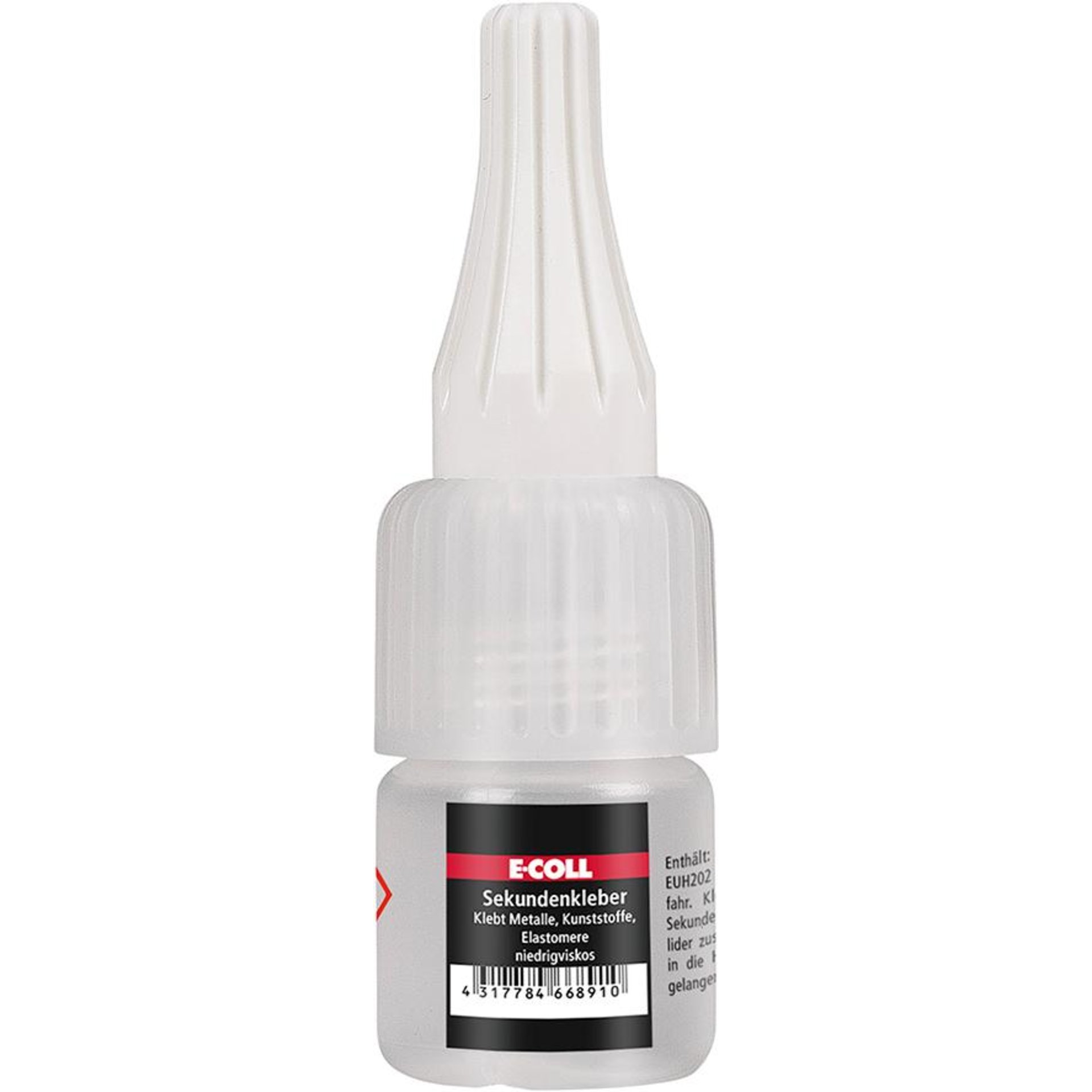 Sekundenkleber 5g Flasche E-COLL