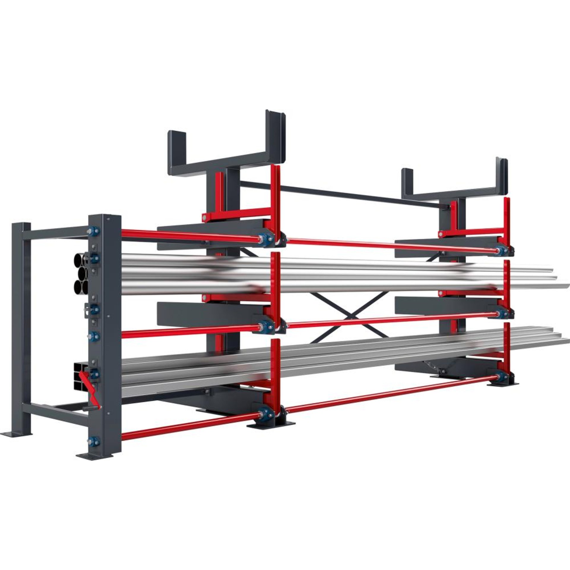 Roll-Aus-Regal 3t LRA-25-223-3000 Rotherm