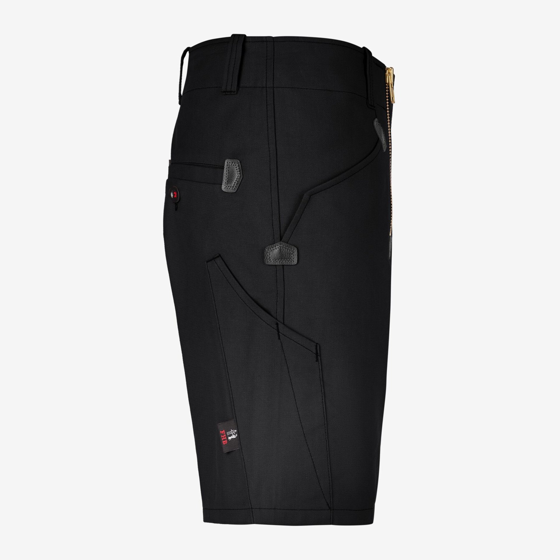 WIM Zunft-Shorts Rips-Moleskin schwarz 48