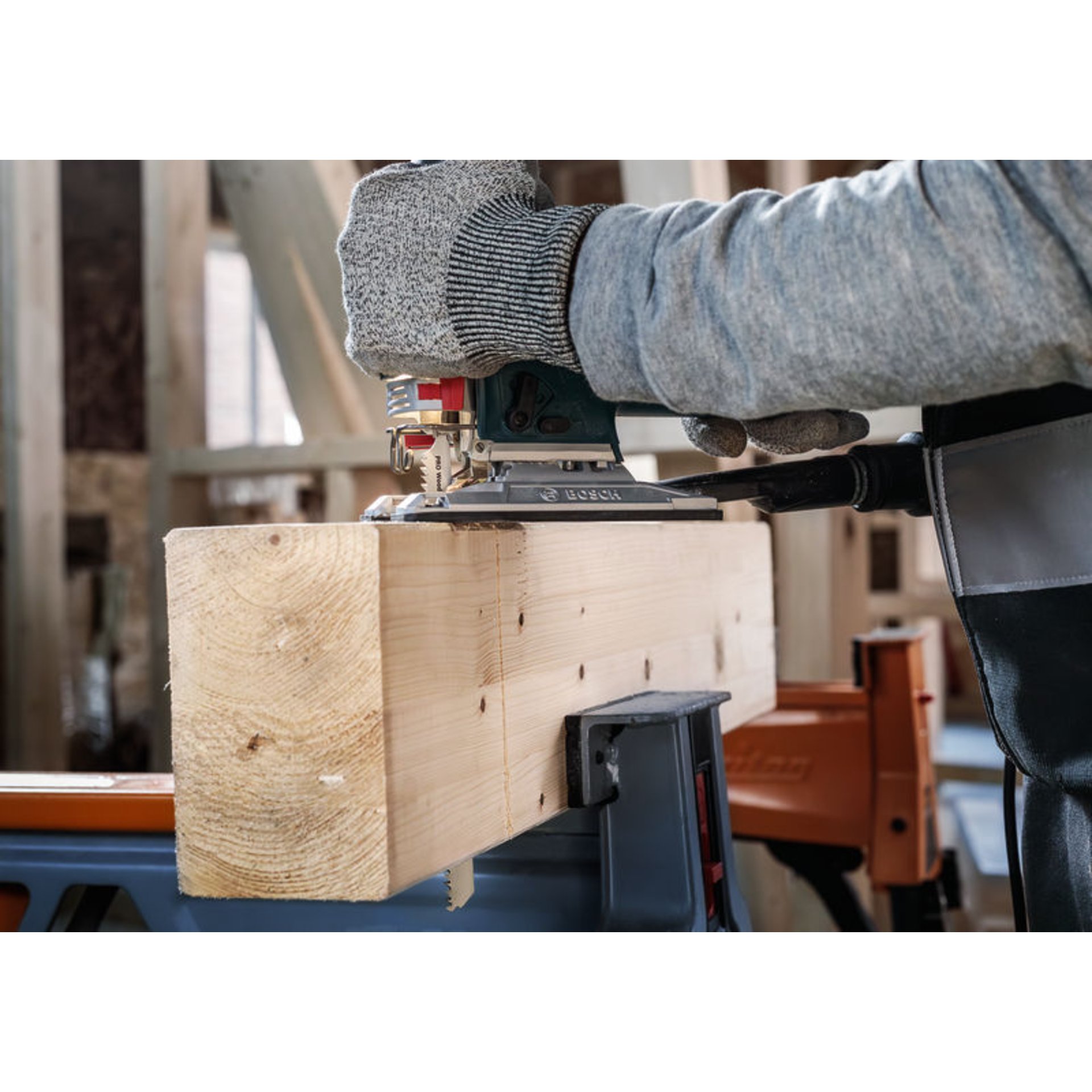 PRO Wood precise T1044DP Stichsägeblatt, 250 mm, 3-tlg.