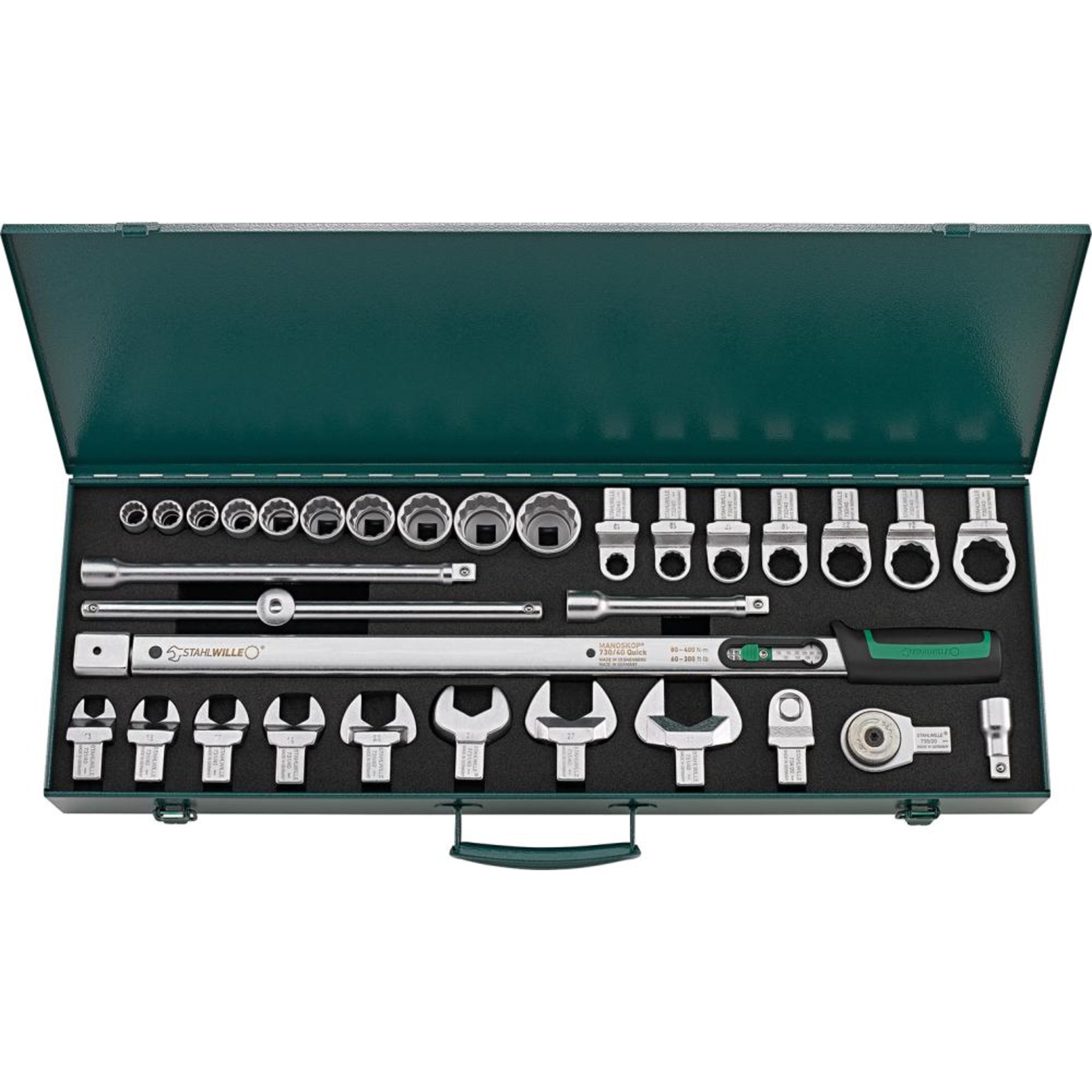 Drehmomentschl.-Satz 730R/40 32 tlg.Stahlwille