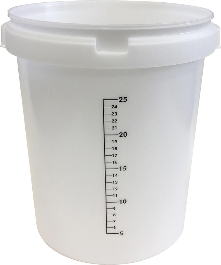 Gripline Anrühreimer 30 ltr. mit 25 ltr. Skala Gripline Anrühreimer 30 ltr. mit 25 ltr. Skala