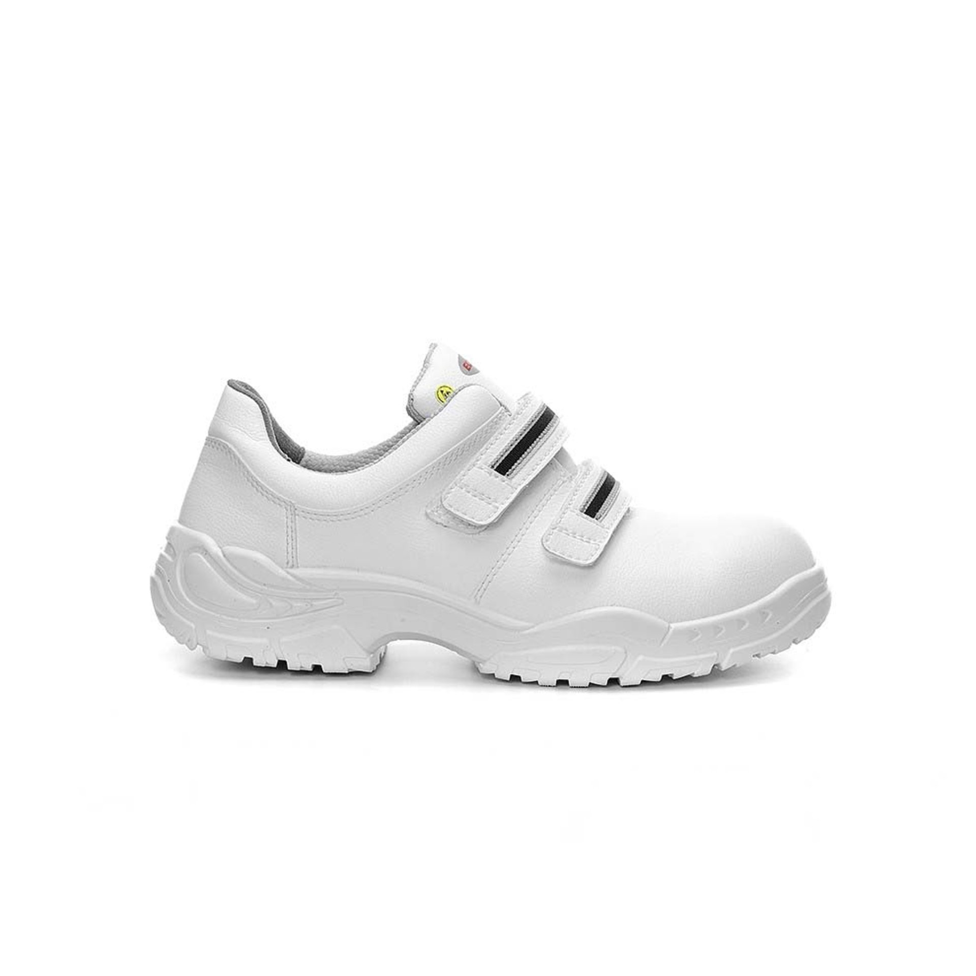 Sicherheitshalbschuh WHITE Strap Low ESD S3, Gr. 42