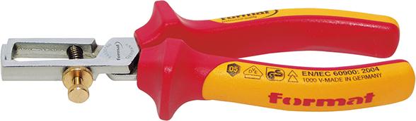 Format Abisolierzange VDE 160mm qmm Format Abisolierzange VDE 160mm qmm