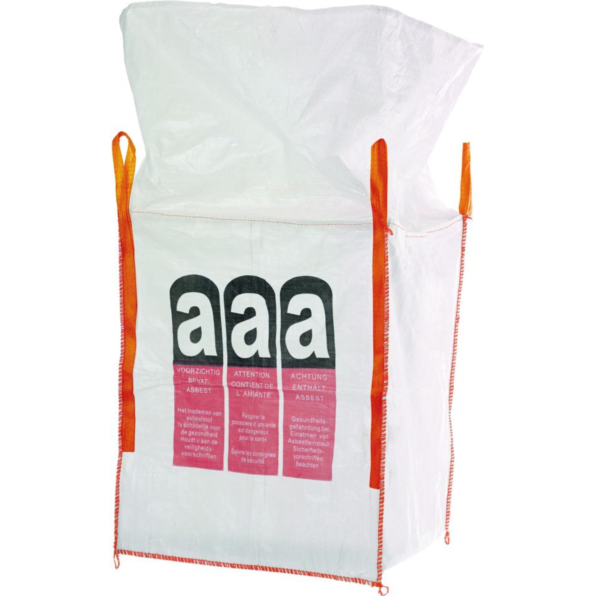 BIGBAG für Asbest 1000 kgAbm.: 90 X 90 X 110 CM