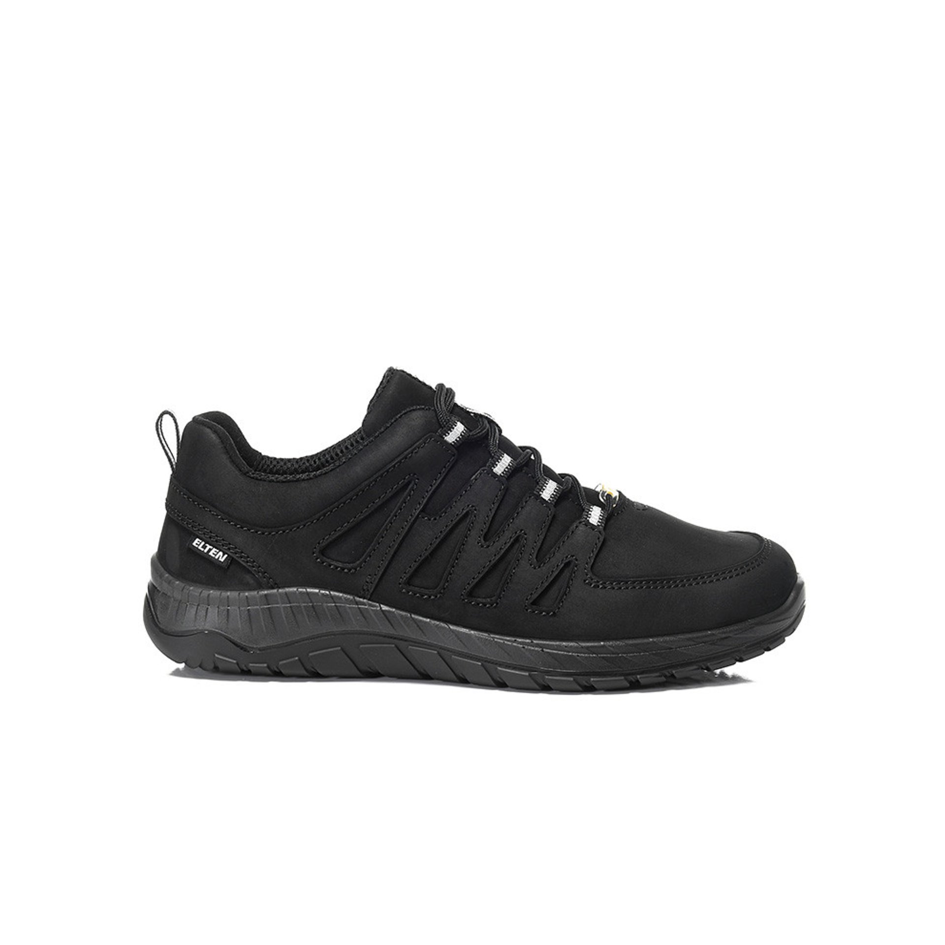 Berufshalbschuh MADDOX black leather Low ESD O2, Gr. 42
