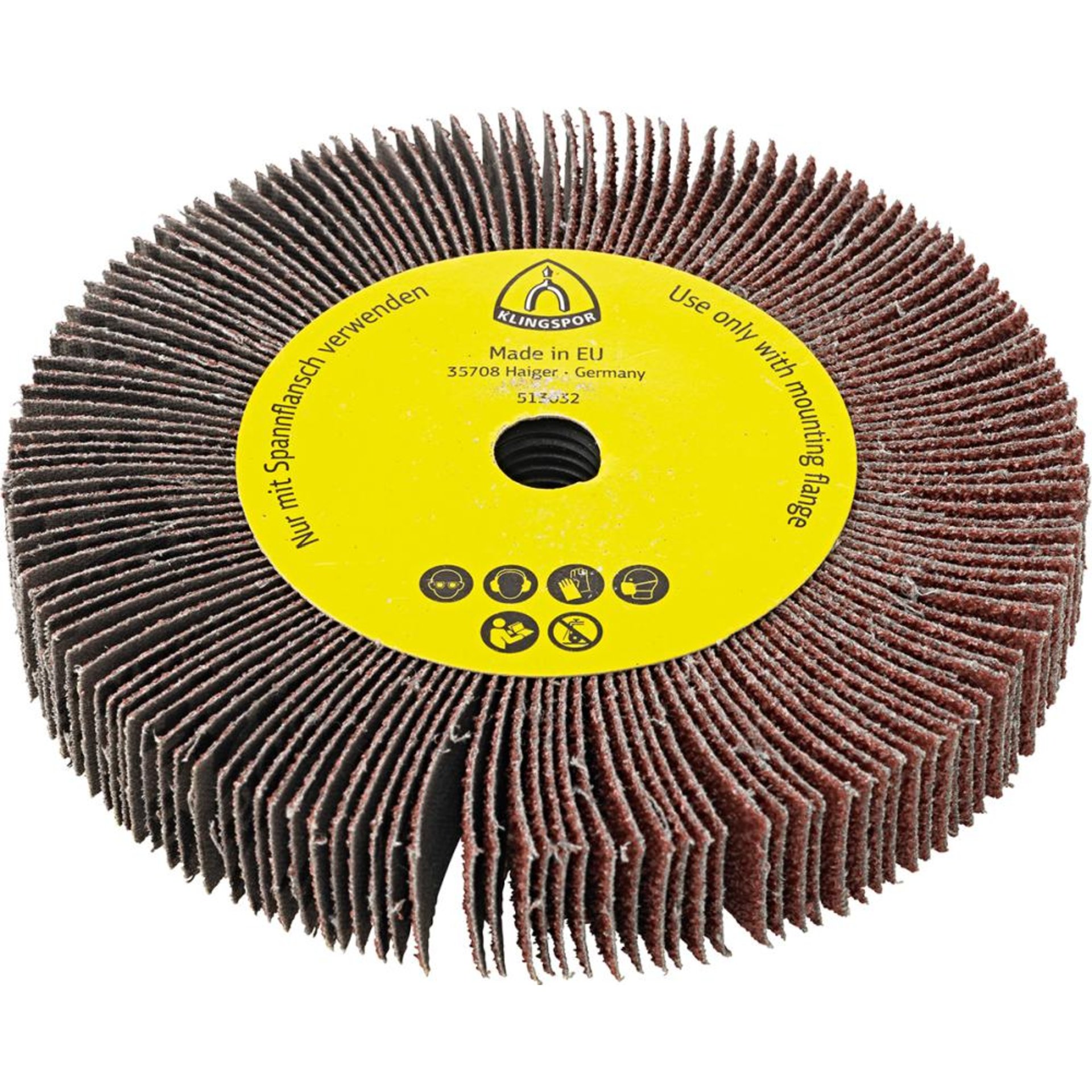 Winkelschleifmop WSM 617 125x20mm K60 Klingspor