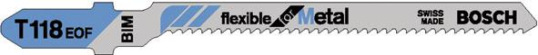 Bosch Stichsägeblatt T 118 EOF Pack a 5 Stück Bosch Stichsägeblatt T 118 EOF Pack a 5 Stück