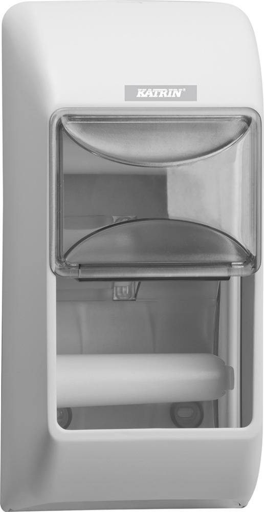 Toil.papierspender Katrin f. 2 Rollen,weiss Toil.papierspender Katrin f. 2 Rollen,weiss