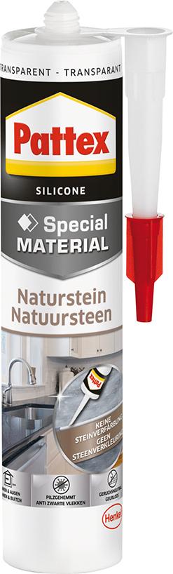 Pattex Naturstein Silikon300 ml, transparent