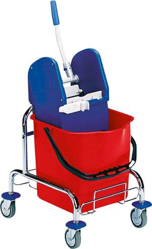 Einfachfahreimer verchromt, 1x25l Einfachfahreimer verchromt, 1x25l