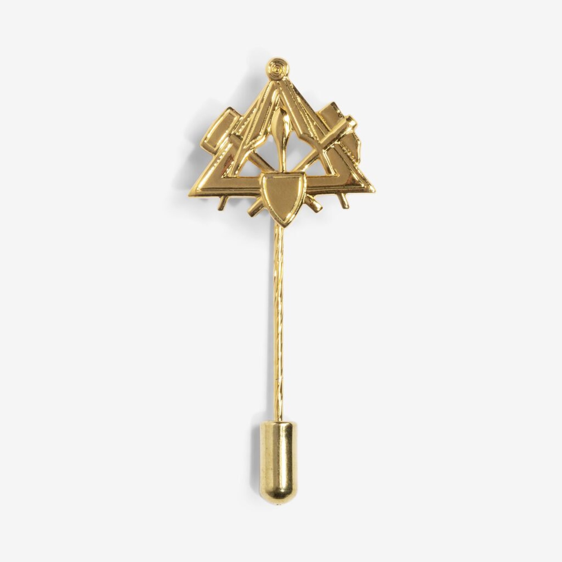 EBERHARD Anstecknadel Maurer gold