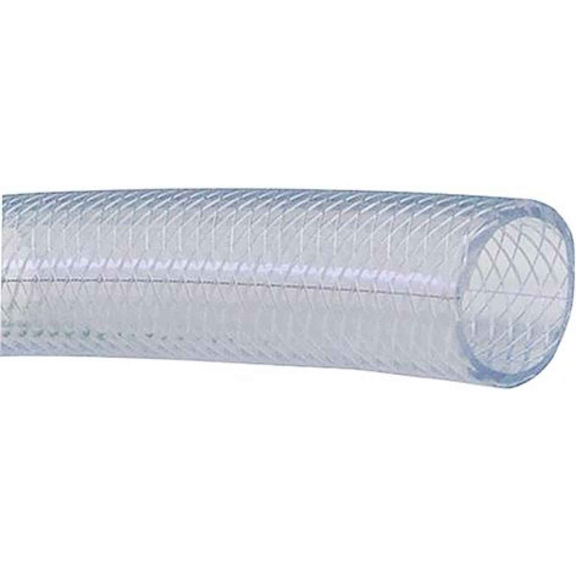 Silikonschlauch transp. mit Einlage, FDA, 6,3x3mm, 25m