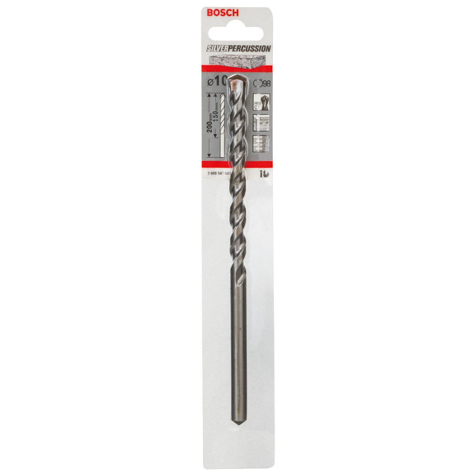 Betonbohrer CYL-3, 10 x 150 x 200 mm, d 9 mm, 1er-Pack