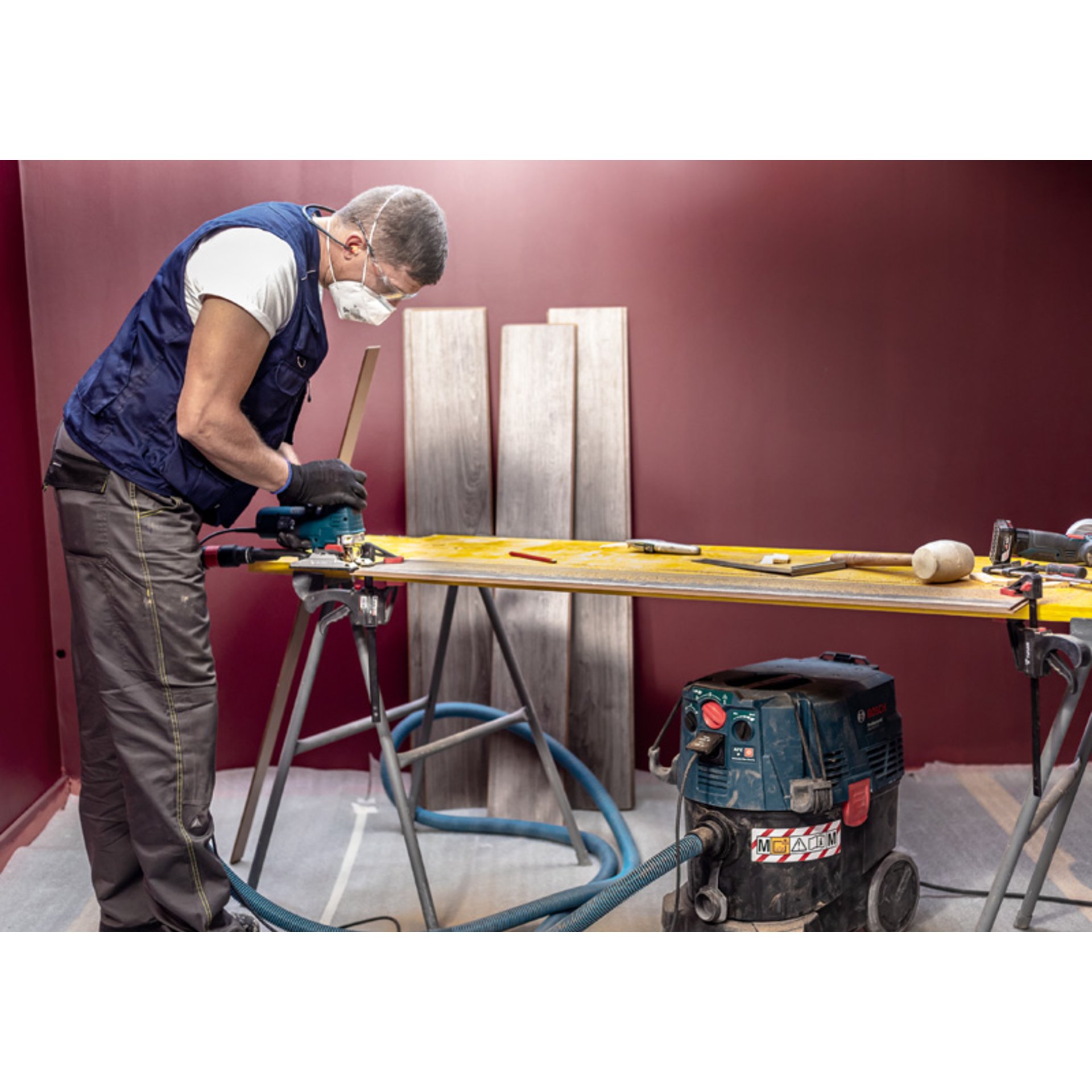 EXPERT Laminate Clean T128BHM Stichsägeblatt, 2 Stück