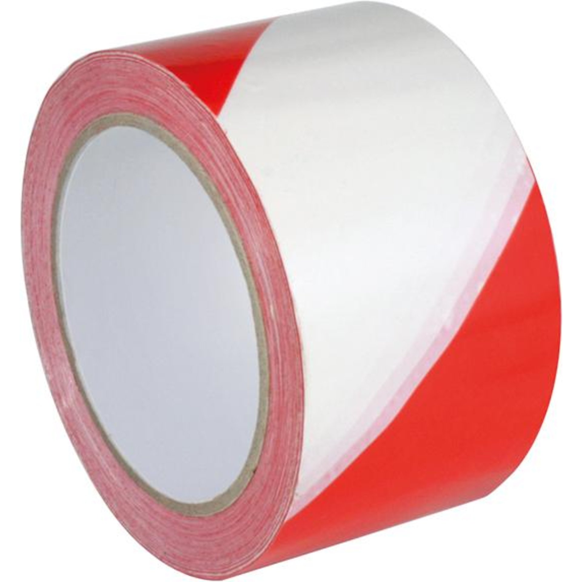 PVC-Warnmarkierungsband 60mmx66m rot/weiss selbstklebend Gerlinger