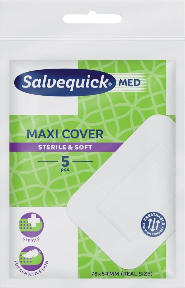 Cederroth Salvequick Maxi-Pflaster 76x54mm, 5 Stck.