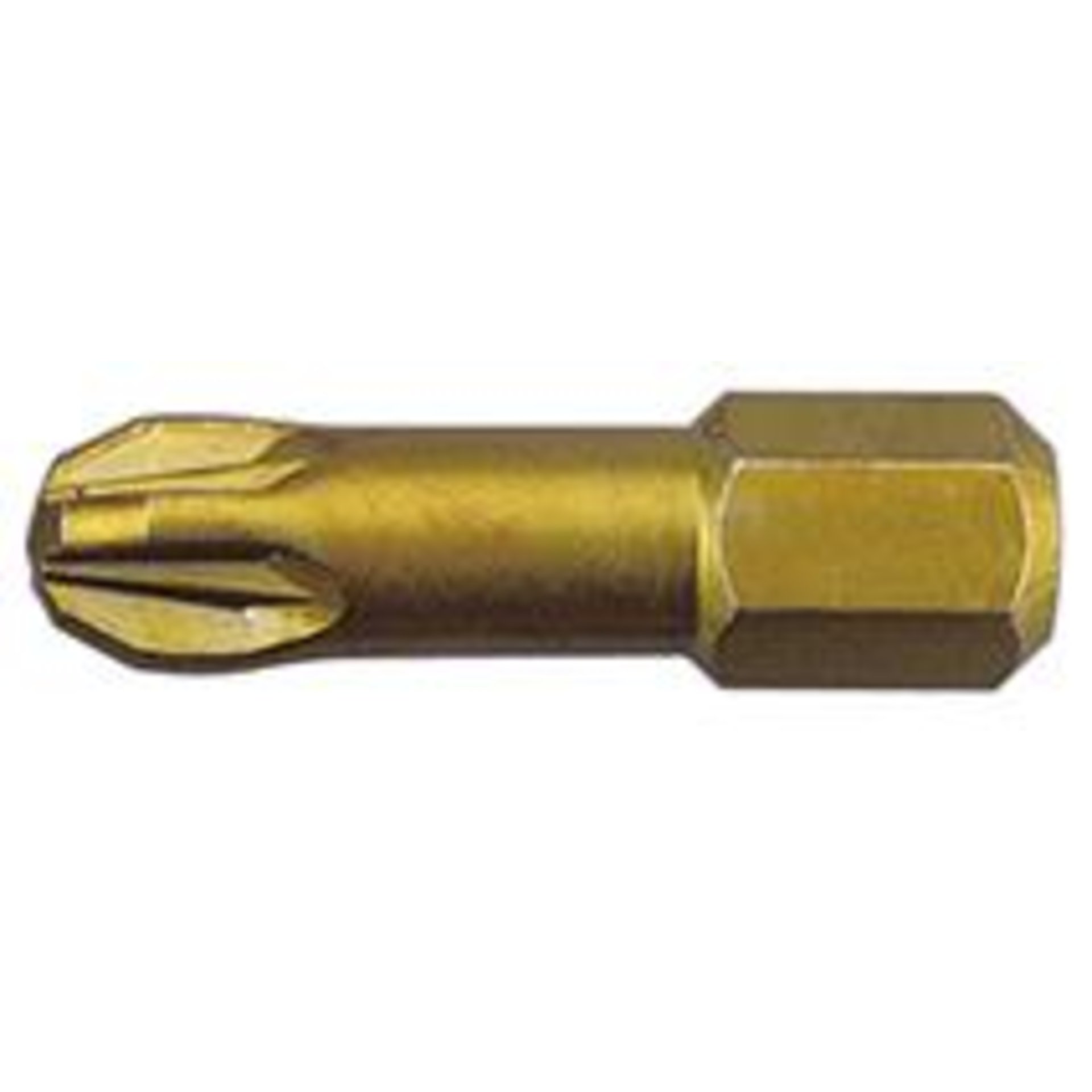 Bit für Kreuzschlitzschrauben PZ 1/4", ähnlich DIN 3126 C 6,3, extrahart