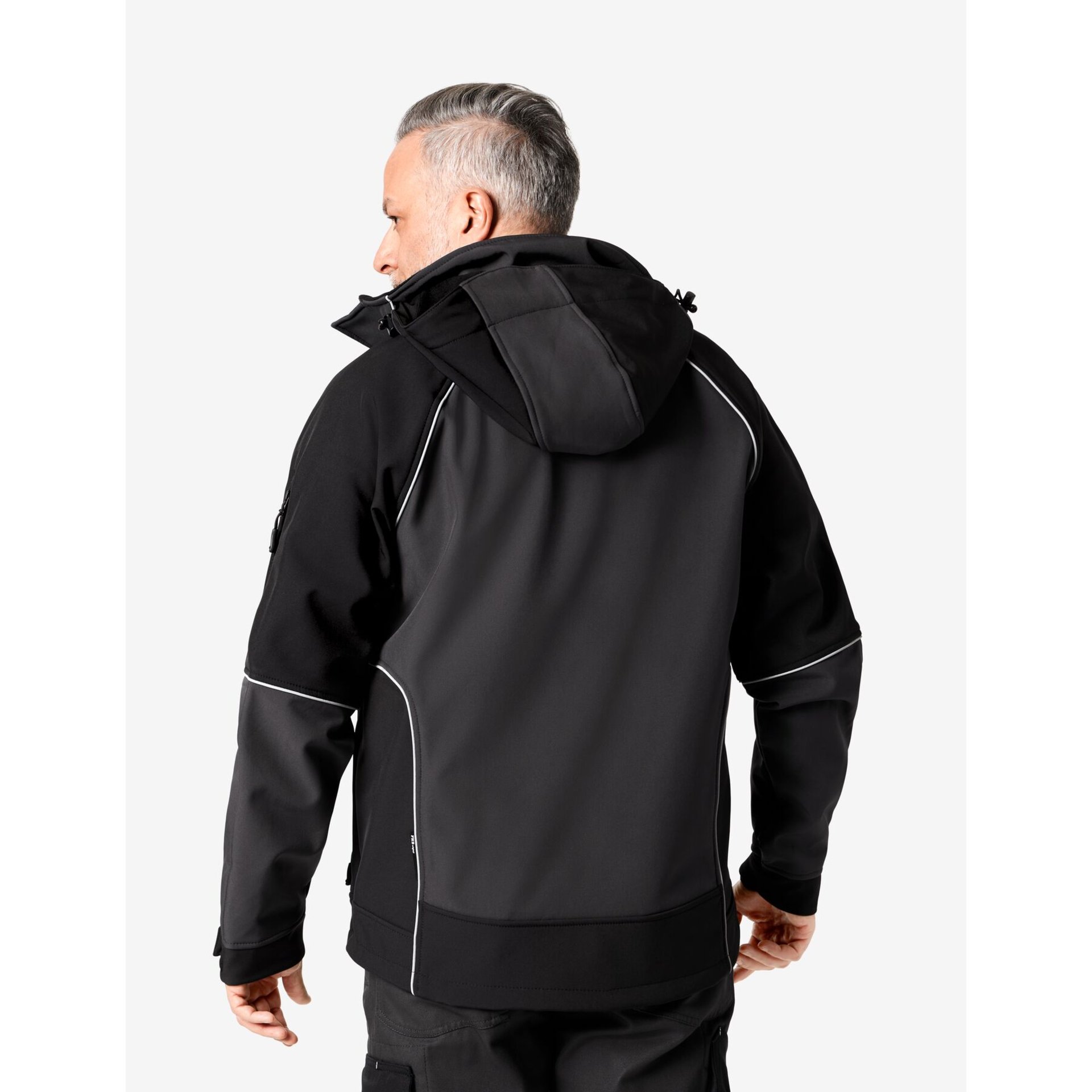 WALTER Softshell-Jacke anthrazit-schwarz 4XL