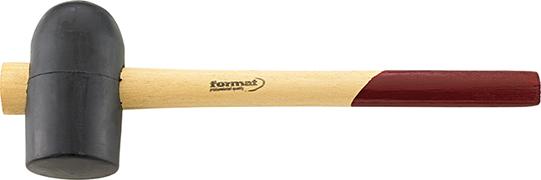 Format Gummi-Kompositions-HammerGröße 2B 64mm schwarz Format Gummi-Kompositions-HammerGröße 2B 64mm schwarz