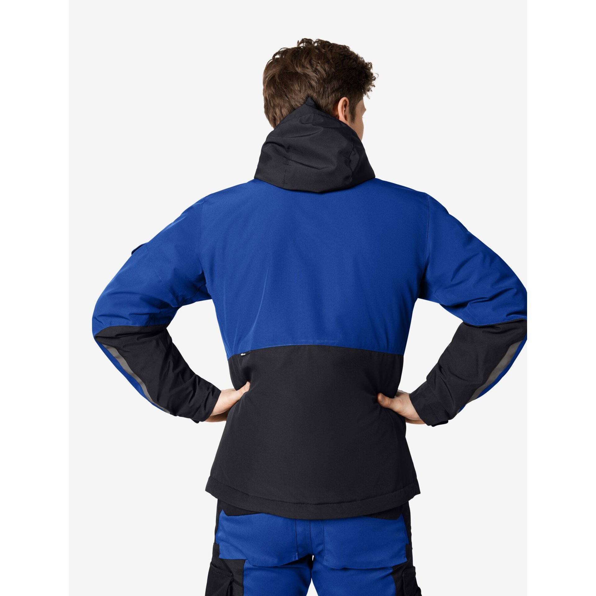 GEORG Arbeitsjacke Primaloft royalblau-schwarz M