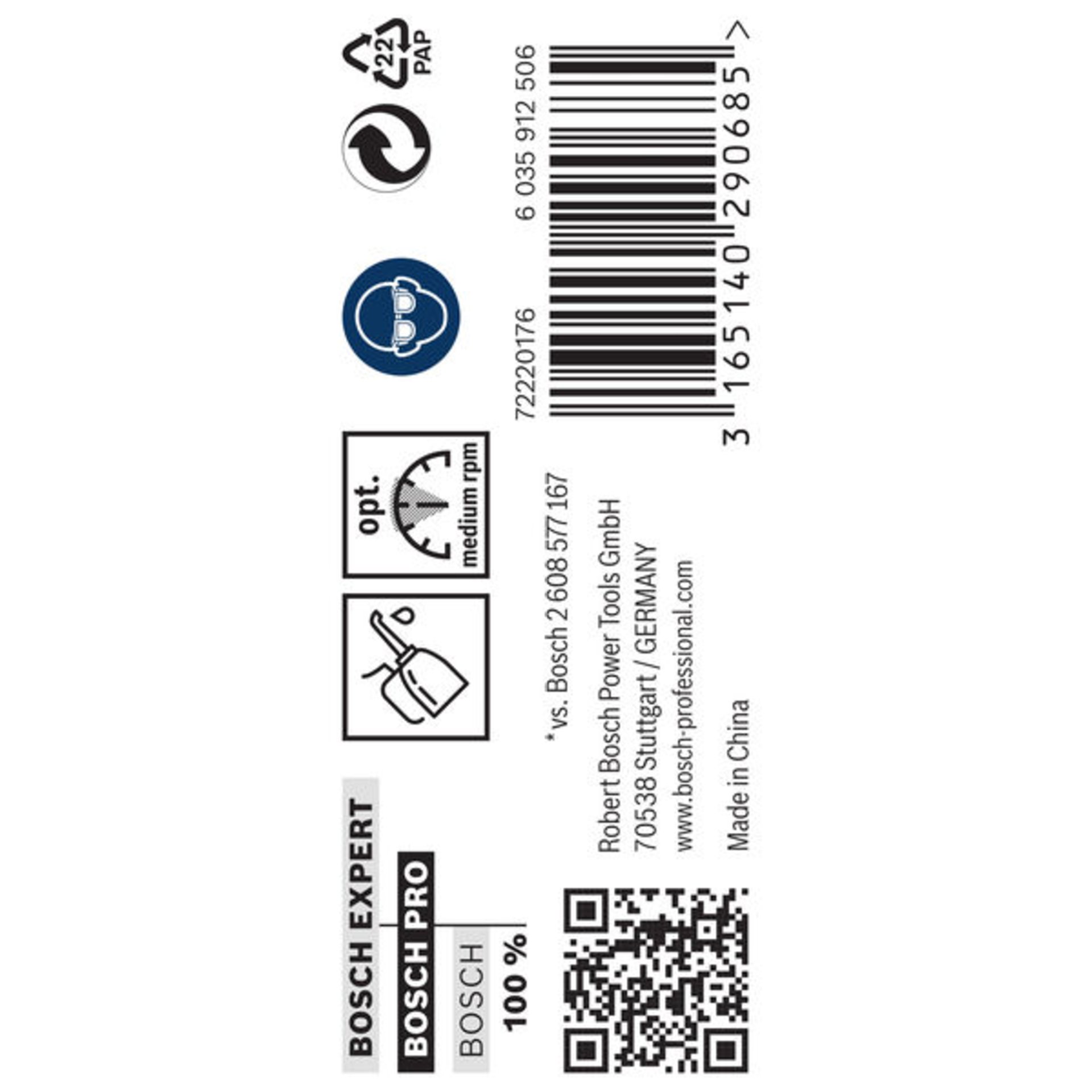 PRO Metal HSS-G Spiralbohrer, 6,5 x 63 x 101 mm, 10-tlg.