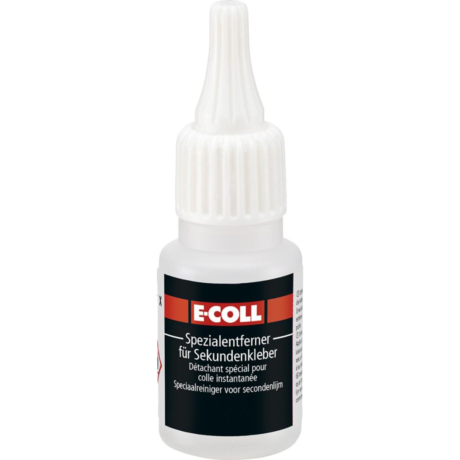 Spezialentferner für Sekundenkleber 20ml E-COLL