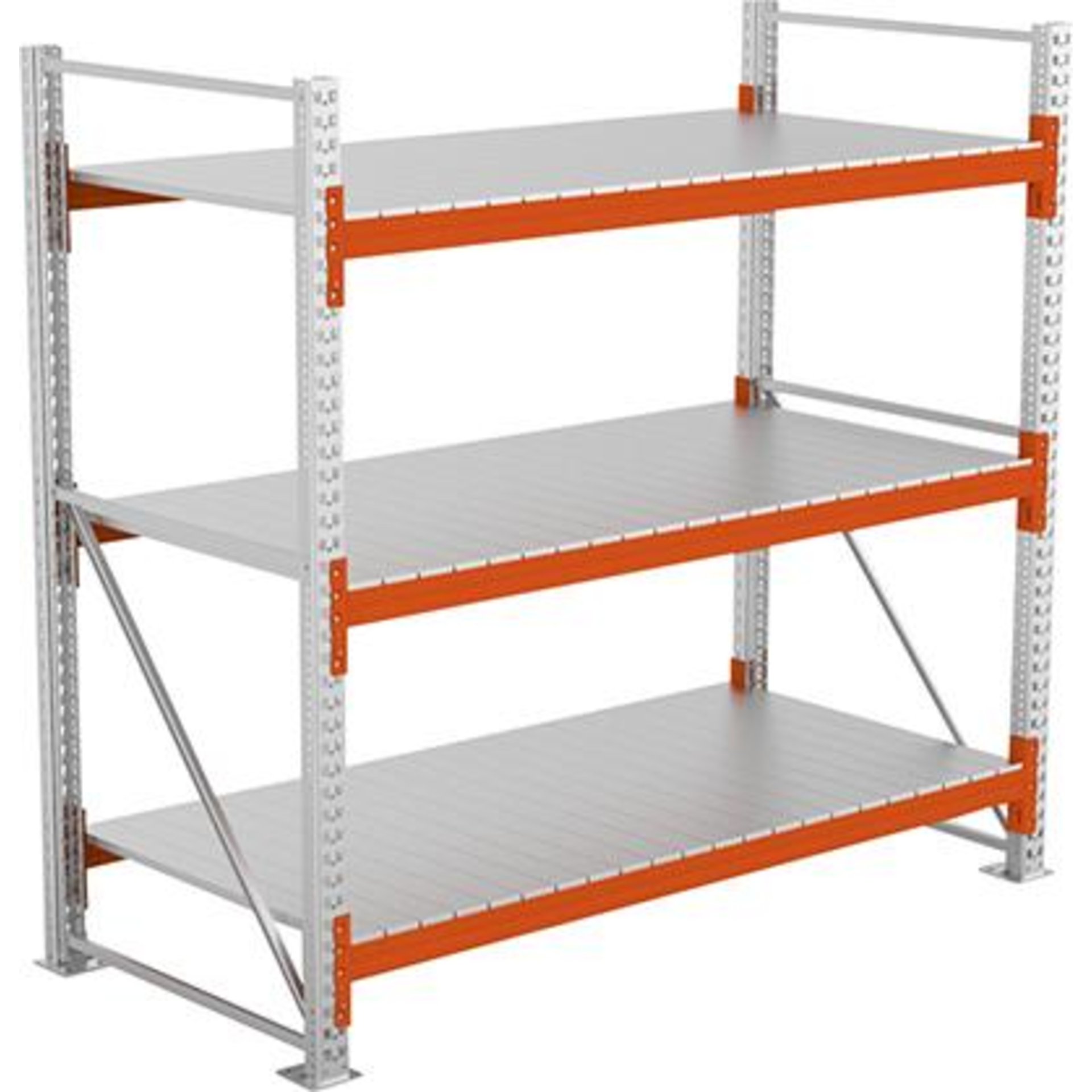 Großfachregal MULTIPAL S B2700xT800xH2200 mm Grundfeld 3 Böden Fachlast 2400kg META