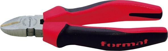 Format Seitenschneider poliert mit 2-Komponenten-Griffen 125mm Format Seitenschneider poliert mit 2-Komponenten-Griffen 125mm