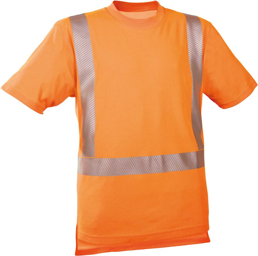 Watex Warn-T-Shirt leuchtorange, Gr. XL