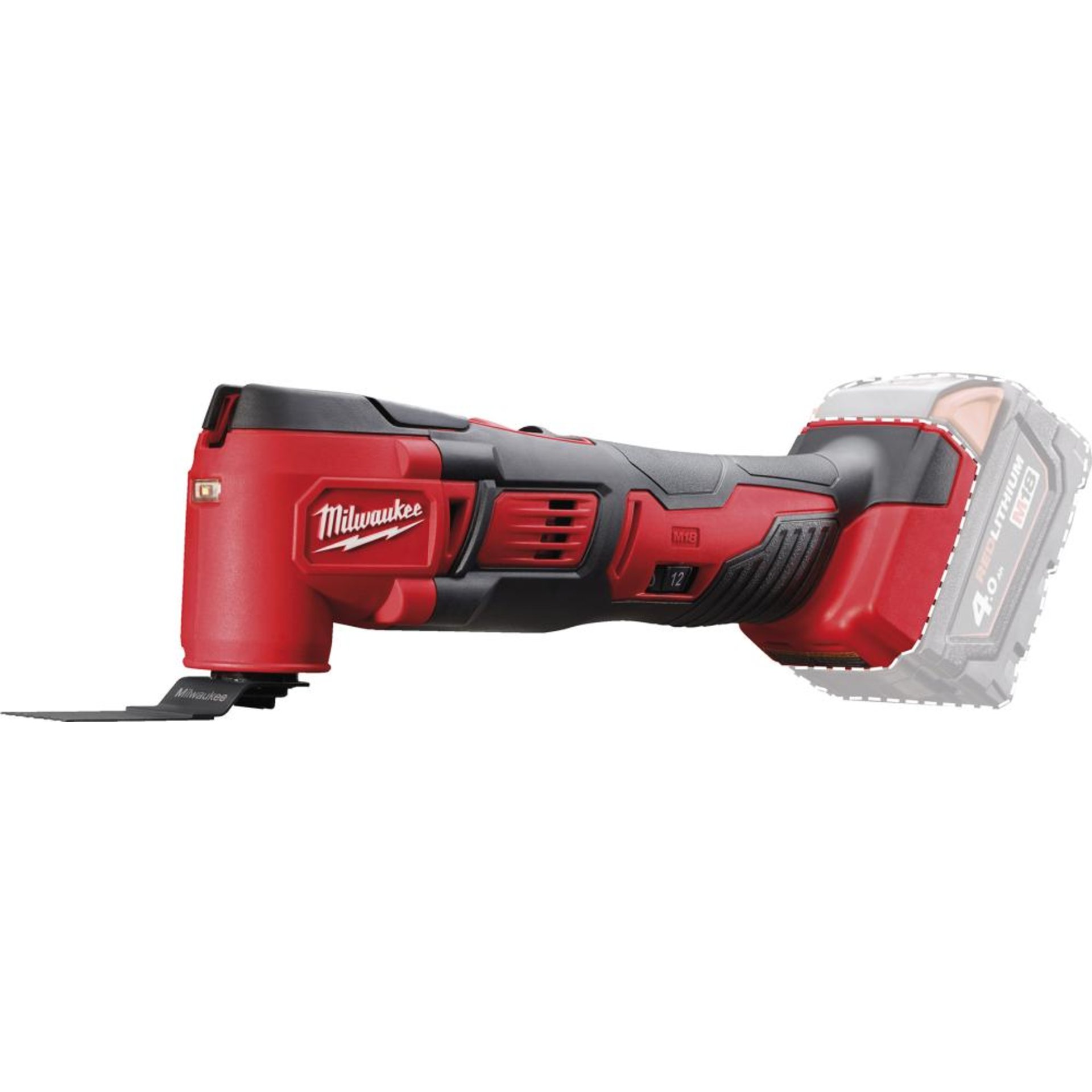Akku-Multitool solo M18 BMT-0 Milwaukee ohne Akku ohne Ladegerät Karton