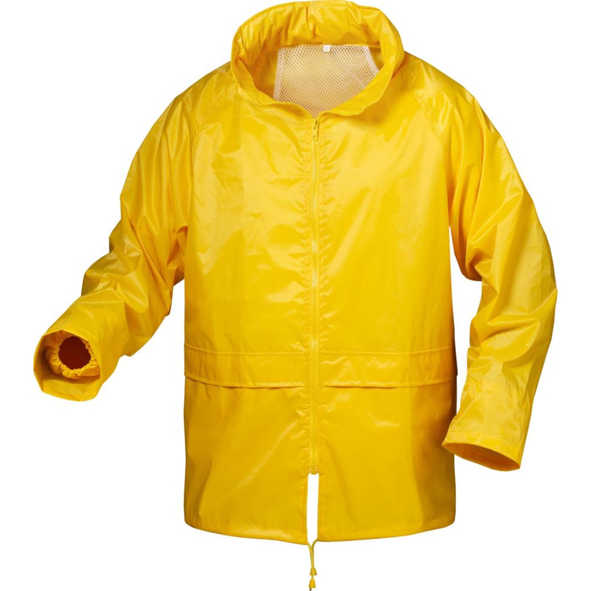 Regenjacke Nylon/Vinyl, Gr. L, gelb