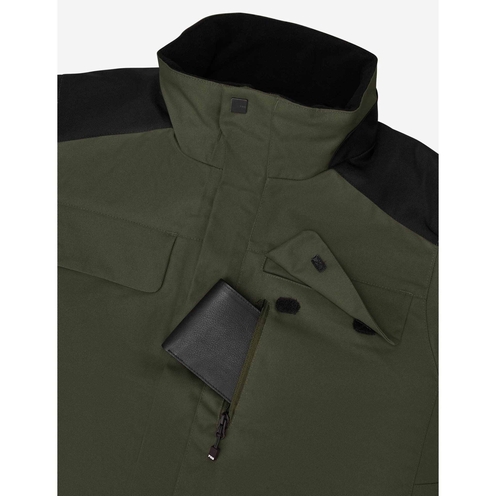 LARS Arbeitsjacke oliv-schwarz M