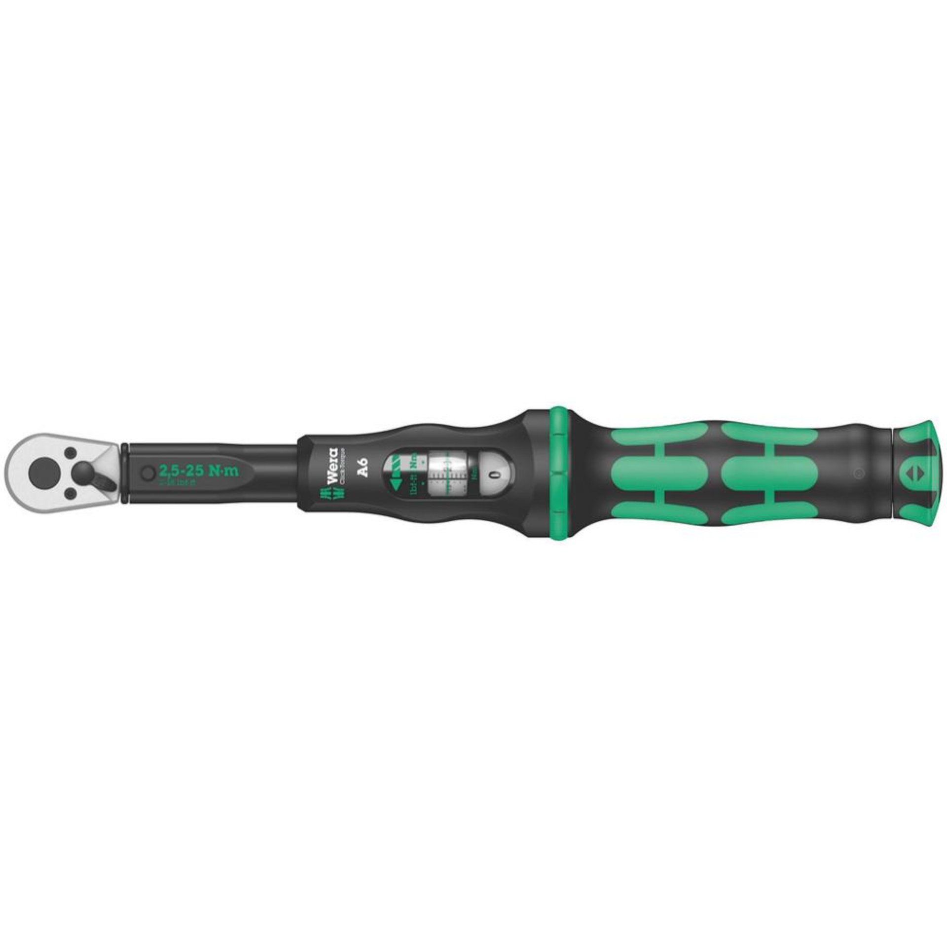 Drehmomentschlüssel Click-Torque 2,5-25Nm 1/4" BitaufnahmeWera