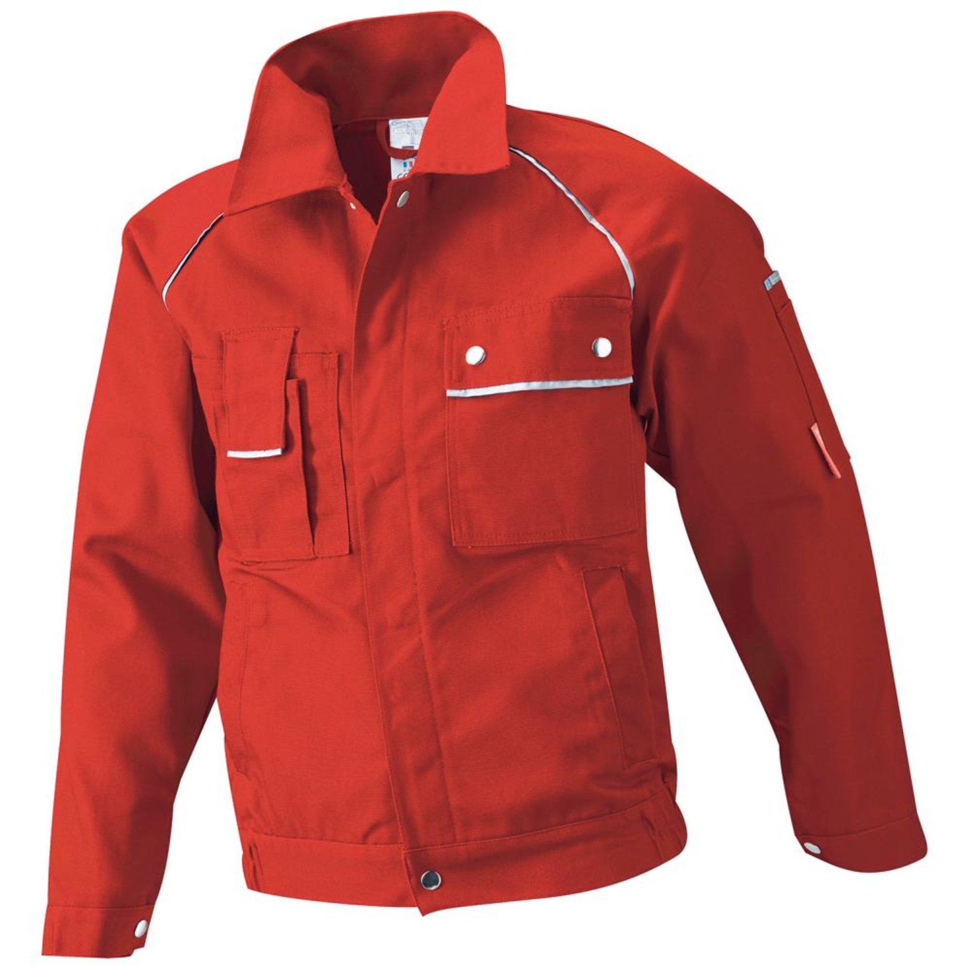 Bundjacke,Canvas,320g/qm,Gr.46,rot