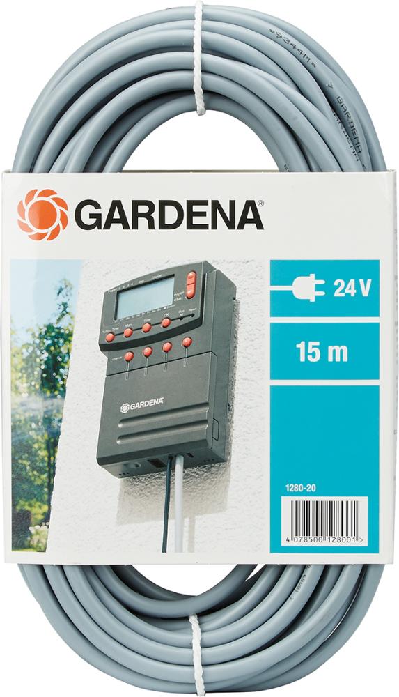 Gardena Verbindungskabel 15m für Bewässerungsventile 24V