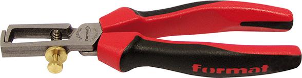 Format Abisolierzange poliert mit 2-Komponenten-Griffen160mm qmm Format Abisolierzange poliert mit 2-Komponenten-Griffen160mm qmm